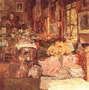 Childe Hassam, The Room of Flowers